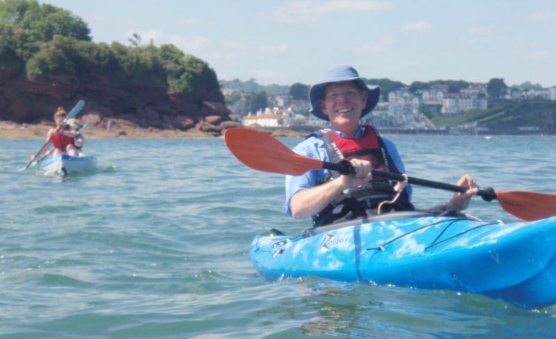 Steve Goodchild relaxing on the water - photo © Steve Goodchild