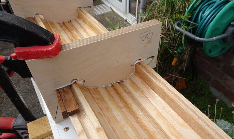 Building a Stornoway 16 wooden dinghy using West System epoxy resin - photo © Steve Goodchild