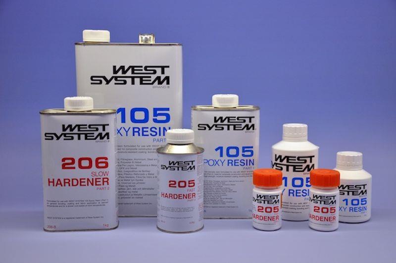 WEST SYSTEM 105 Epoxy Resin and Hardeners group photo copyright Wessex Resins & Adhesives taken at  and featuring the  class