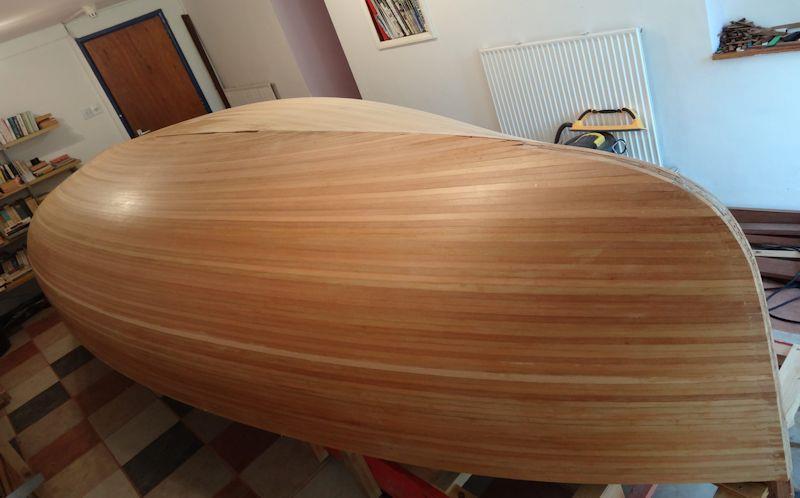 Building a Stornoway 16 wooden dinghy using West System epoxy resin photo copyright Steve Goodchild taken at  and featuring the  class