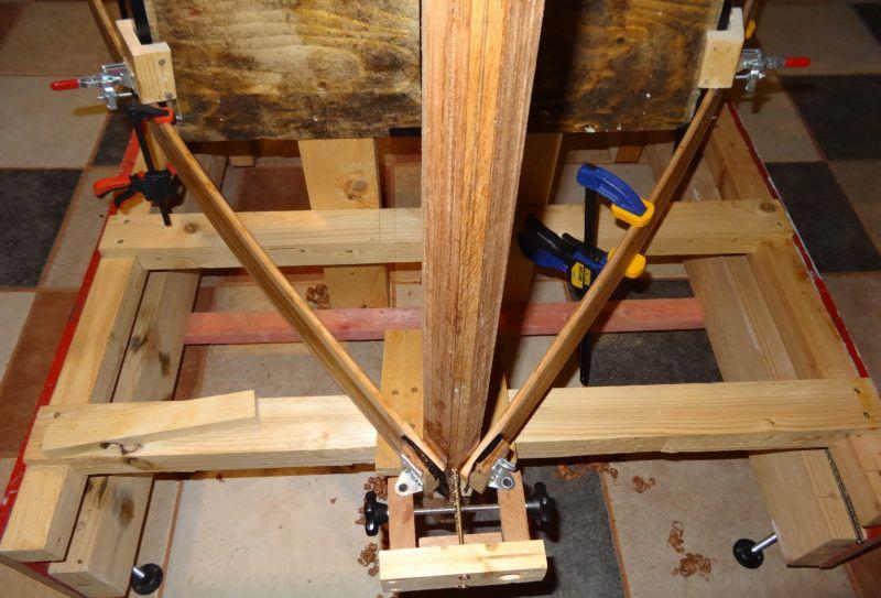 Building a Stornoway 16 wooden dinghy using West System epoxy resin - photo © Steve Goodchild