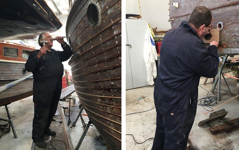 Repairs and renovations at Suffolk Yacht Harbour all benefit from West System epoxy resin photo copyright Epoxycraft taken at  and featuring the  class