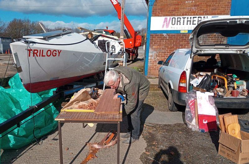 Preparing to row non-stop from mainland Europe to mainland South America - photo © M2M Atlantic Four