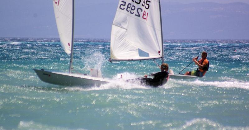 Laser slalom racing at the Vassiliki Watersports Festival - photo © Wildwind