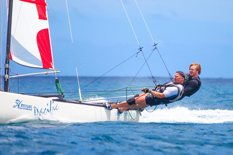 Joyriding in a Hobie Pacific at Wildwind - photo © Wildwind