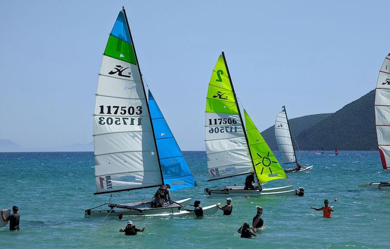 Changerovers on the water as the wind builds in the afternoon photo copyright Mark Jardine taken at  and featuring the  class