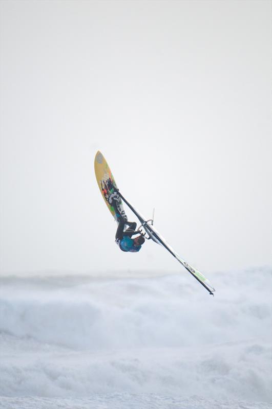 Big wave action from the Red Bull Storm Chase in Cornwall - photo © Lee Whitehead / www.photolounge.co.uk