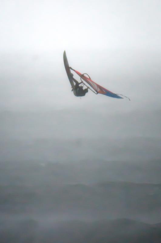 Big wave action from the Red Bull Storm Chase in Cornwall - photo © Lee Whitehead / www.photolounge.co.uk