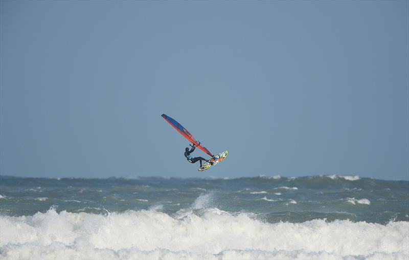 Big wave action from the Red Bull Storm Chase in Cornwall - photo © Bob Berry / www.bbphoto.net