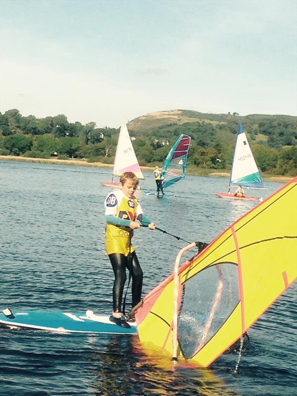 Jack Shorrocks photo copyright Hamish Stuart taken at RYA Cymru-Wales and featuring the Windsurfing class