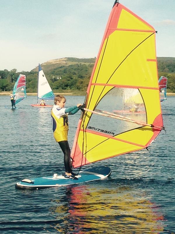 Jack Shorrocks photo copyright Hamish Stuart taken at RYA Cymru-Wales and featuring the Windsurfing class