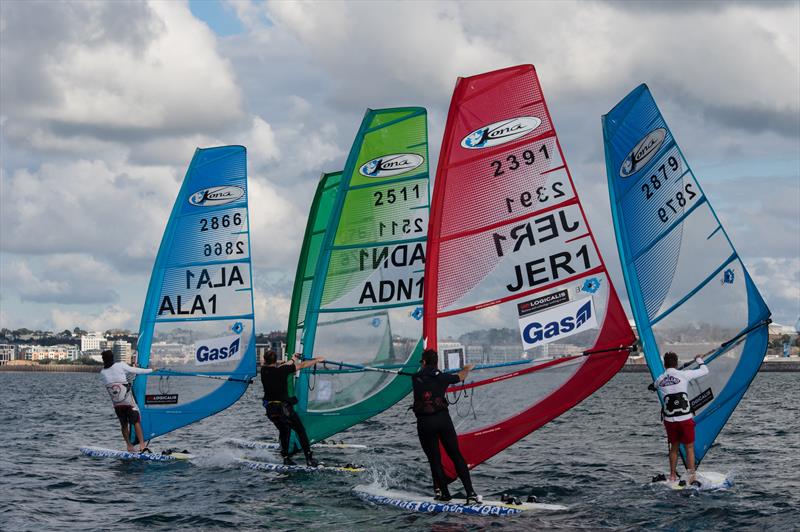 Kona Windsurfer British Championship during the UBS Jersey Regatta 2017 - photo © Simon Ropert