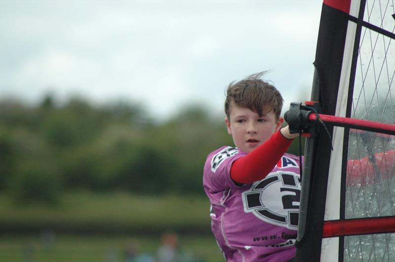 George Stewart windsurfing at Kielder photo copyright RYA North East taken at Kielder Water Sailing Club and featuring the Windsurfing class