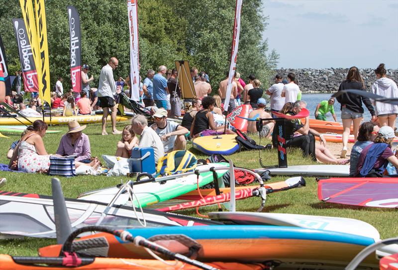 12th National Watersports Festival at Rutland Water photo copyright Rockerline Clothing taken at  and featuring the Windsurfing class