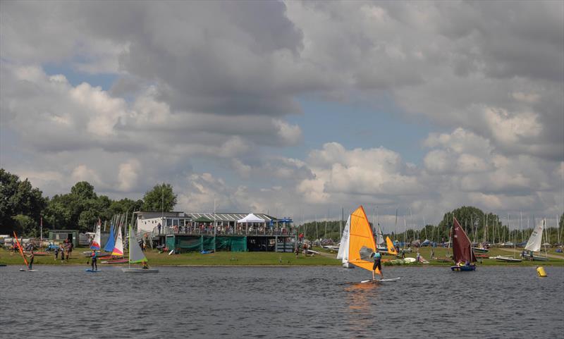 Discover sailing at Notts County Sailing Club -5089 photo copyright David Eberlin taken at Notts County Sailing Club and featuring the Windsurfing class