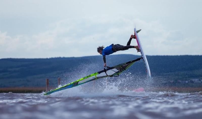 Giovanni Passani taking third place photo copyright Martin Reiter taken at  and featuring the Windsurfing class
