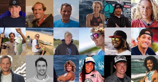 Just a few of the smiling faces competing in the Pistol River Wave Bash this year  photo copyright International Windsurfing Tour taken at  and featuring the Windsurfing class