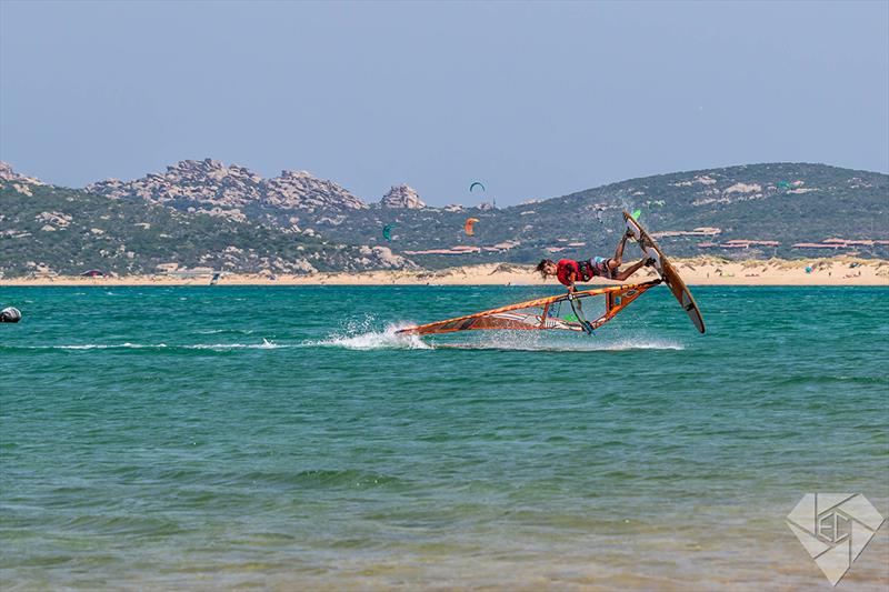 Loick Spicher - EFPT Sardinia - Day 5 photo copyright Emanuela Cauli taken at  and featuring the Windsurfing class