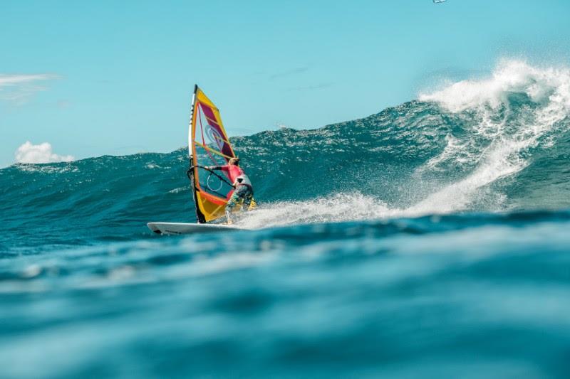 Angela Cochran at the 2018 Aloha Classic photo copyright Si Crowther / IWT taken at  and featuring the Windsurfing class