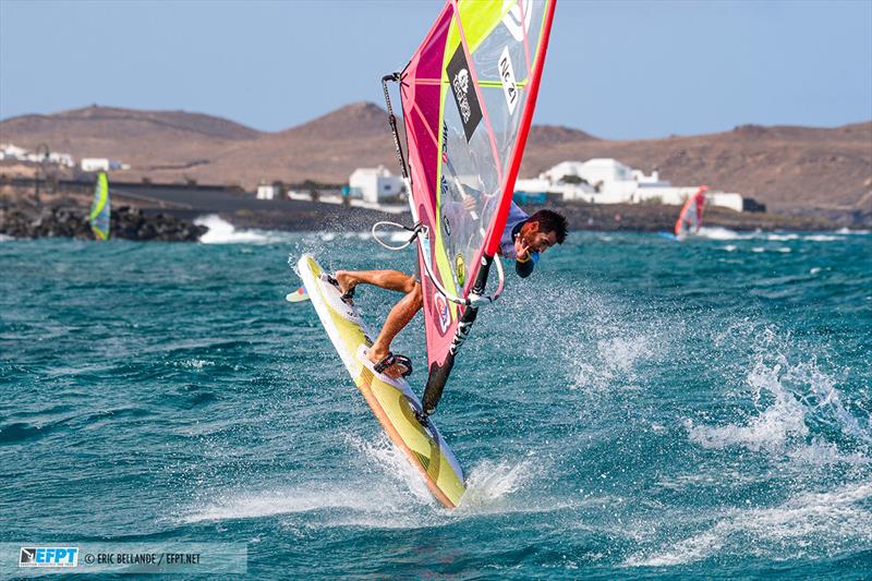 EFPT Lanzarote 2019 photo copyright Eric Bellande taken at  and featuring the Windsurfing class