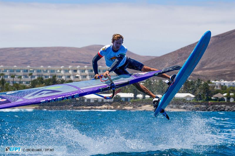 EFPT Lanzarote 2019 - Day 2 photo copyright Eric Bellande taken at  and featuring the Windsurfing class