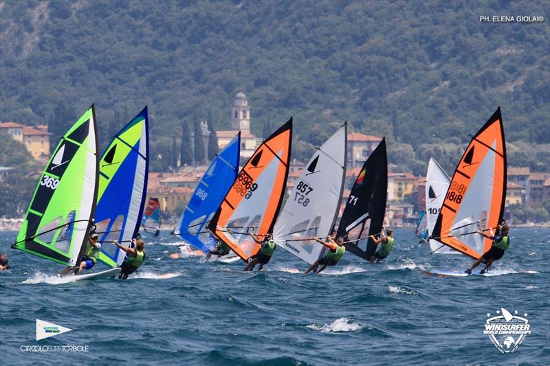 Windsurfer World Trophy 2019 photo copyright Elena Giolai taken at Circolo Surf Torbole and featuring the Windsurfing class