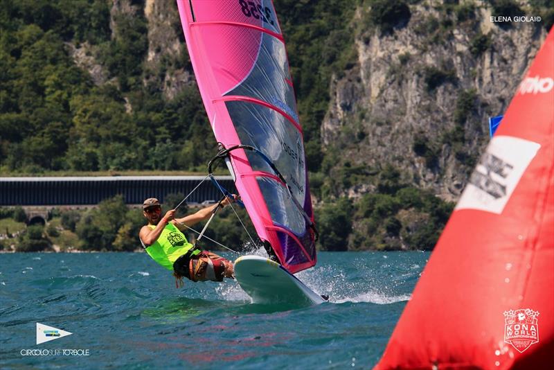 Huig-Jan Tak - 2019 Kona World Championships at Lake Garda photo copyright Elena Giolai taken at Circolo Surf Torbole and featuring the Windsurfing class