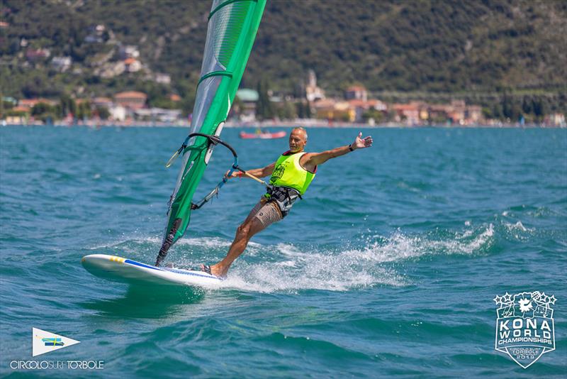 Tim Aagesen - 2019 Kona World Championships at Lake Garda photo copyright Elena Giolai taken at Circolo Surf Torbole and featuring the Windsurfing class