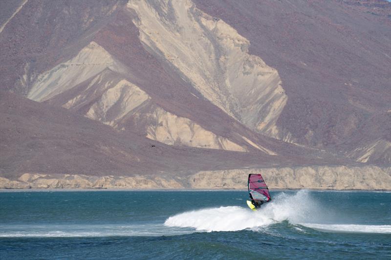 Dan Thomson - Baja Desert Showdown photo copyright Paige Laverty taken at  and featuring the Windsurfing class