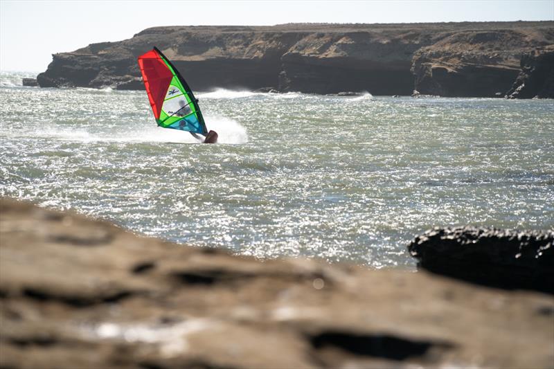 Russ Faurot - Baja Desert Showdown photo copyright Paige Laverty taken at  and featuring the Windsurfing class