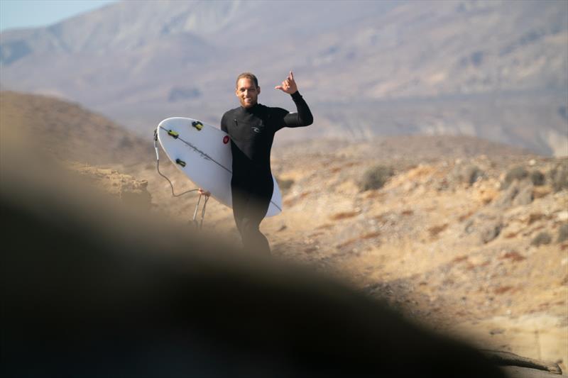 Antoine Martin - Baja Desert Showdown photo copyright Paige Laverty taken at  and featuring the Windsurfing class