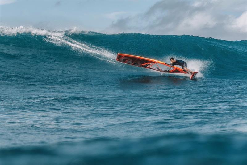 Takuma Sugi - 2019 Mercedes-Benz Aloha Classic day 4 photo copyright Si Crowther / IWT taken at  and featuring the Windsurfing class