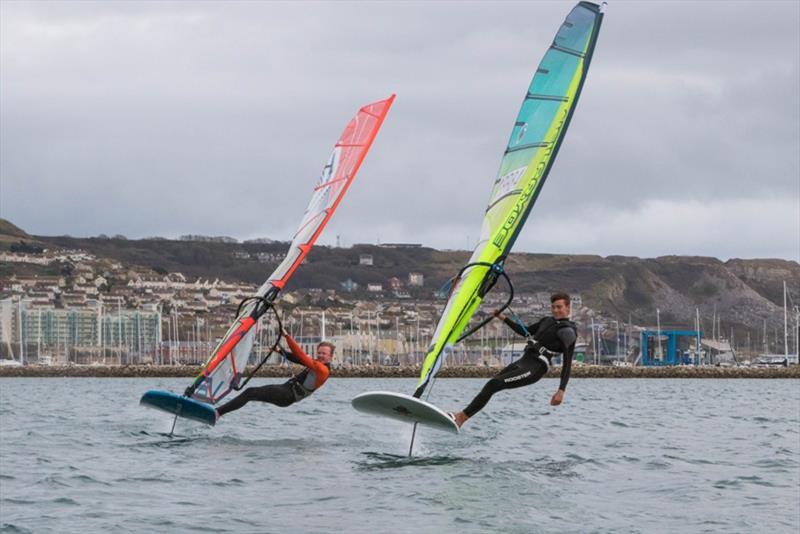 RYA Youth National Championships photo copyright Team NewWave / RYA taken at Weymouth & Portland Sailing Academy and featuring the Windsurfing class