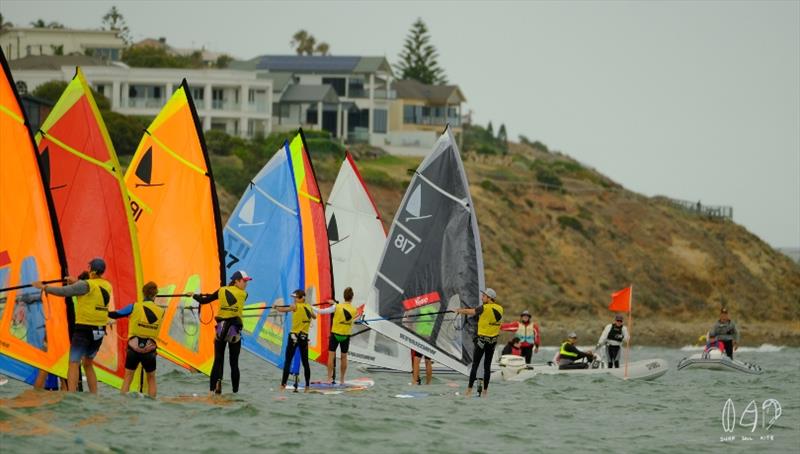 Windsurfer Australian Championship day 2 photo copyright Mitch Pearson / Surf Sail Kite taken at Brighton & Seacliff Yacht Club and featuring the Windsurfing class