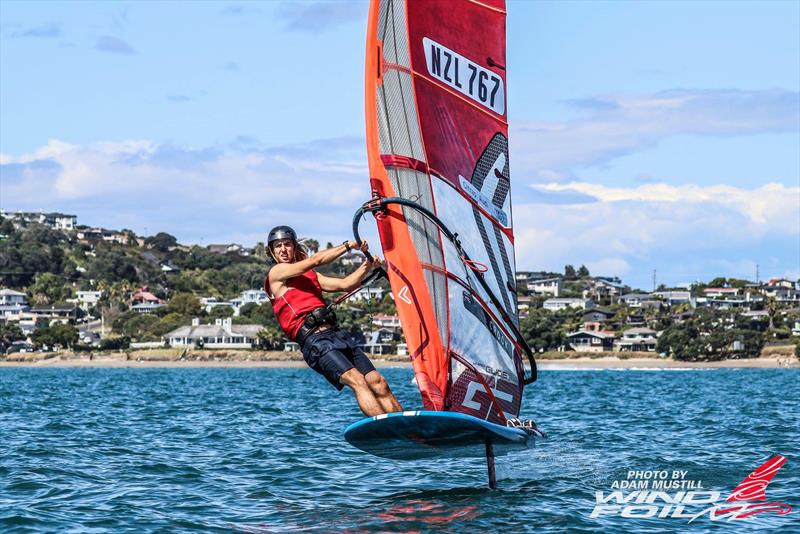 NZ Windfoiler National Championships - March 13-15, 2020 - Manly Sailing Club photo copyright Adam Mustill taken at Manly Sailing Club and featuring the Windsurfing class