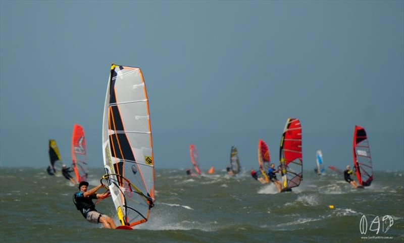 Bayside Sailboards season launch photo copyright Mitch Pearson / Surf Sail Kite taken at  and featuring the Windsurfing class