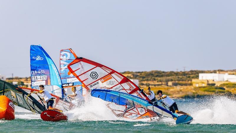 Excelon 2021 IFCA Slalom Worlds Paros Greece photo copyright Si Crowther taken at  and featuring the Windsurfing class