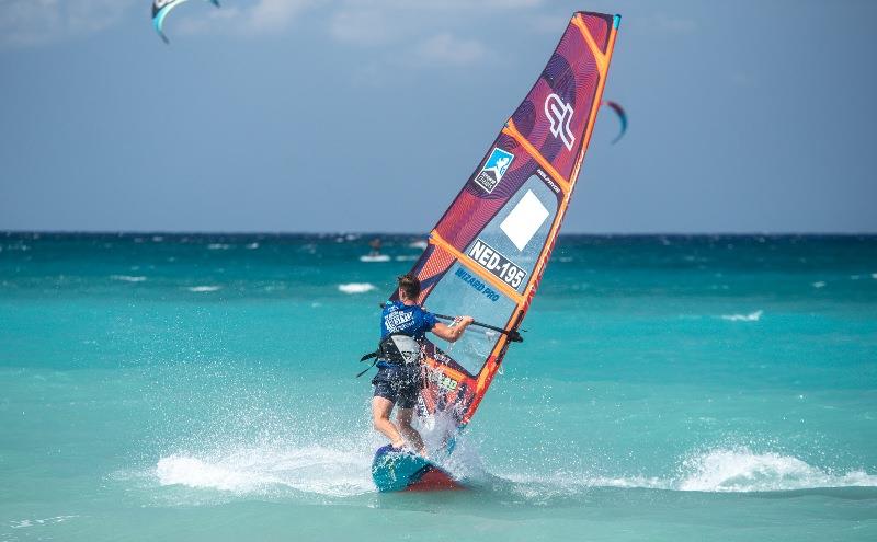 Grubby rotation from Tigo Kort - 2021 EFPT Theologos, day 2 photo copyright PROtography Official taken at  and featuring the Windsurfing class