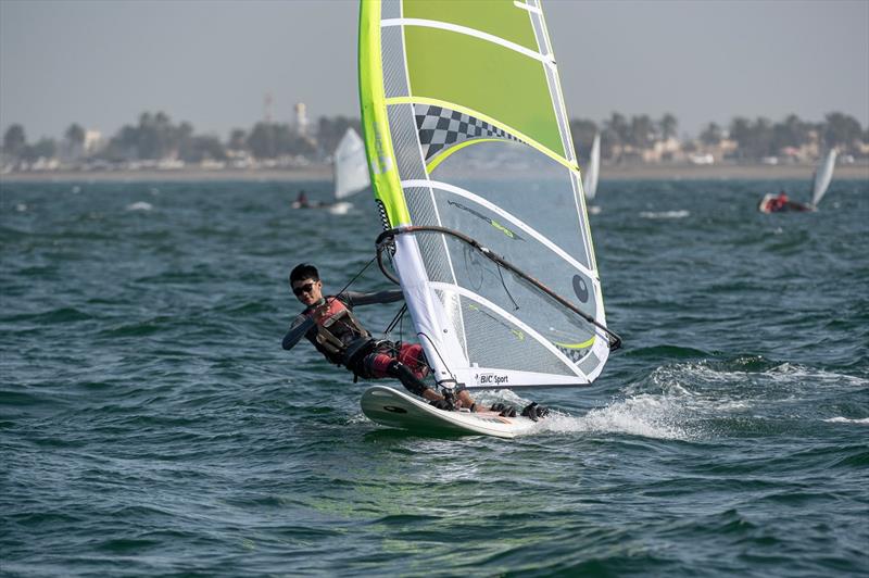 2021 Asian Windsurfing Championships photo copyright Oman Sail Asian Windsurfing Championships taken at  and featuring the Windsurfing class