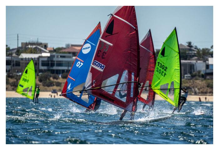 Australian Windsurfer Championships got underway at Parkdale Yacht Club - 2022 Australian Windsurfer Championships photo copyright Tidal Media Australia taken at Parkdale Yacht Club and featuring the Windsurfing class