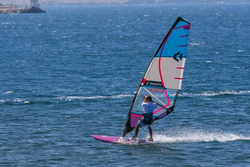Sail fast across the wind, spread your hands and unhook photo copyright Tricktionary taken at  and featuring the Windsurfing class