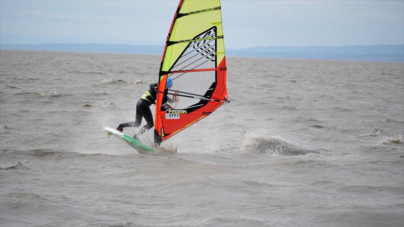 Alex Roessler rotating through an Air Jibe photo copyright Freestyle Pro Tour taken at  and featuring the Windsurfing class
