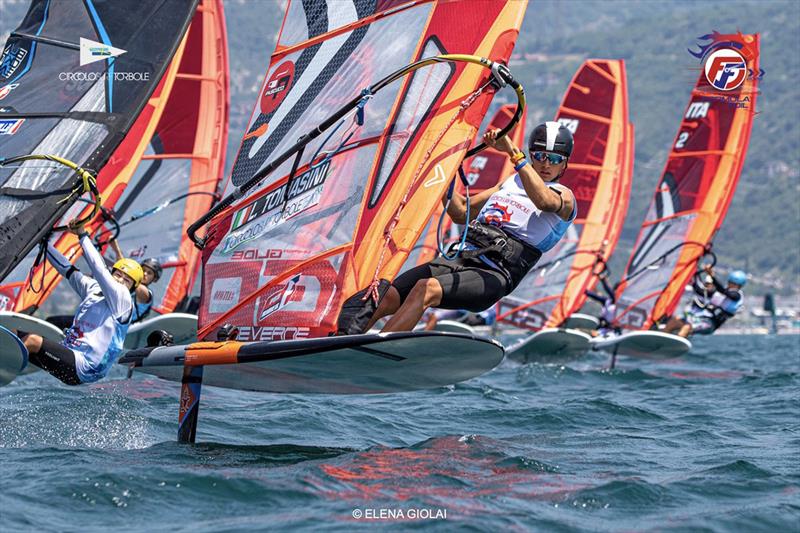 2022 Formula Windsurfing Foil World Championships Torbole - Day 3 - photo © Elena Giolai