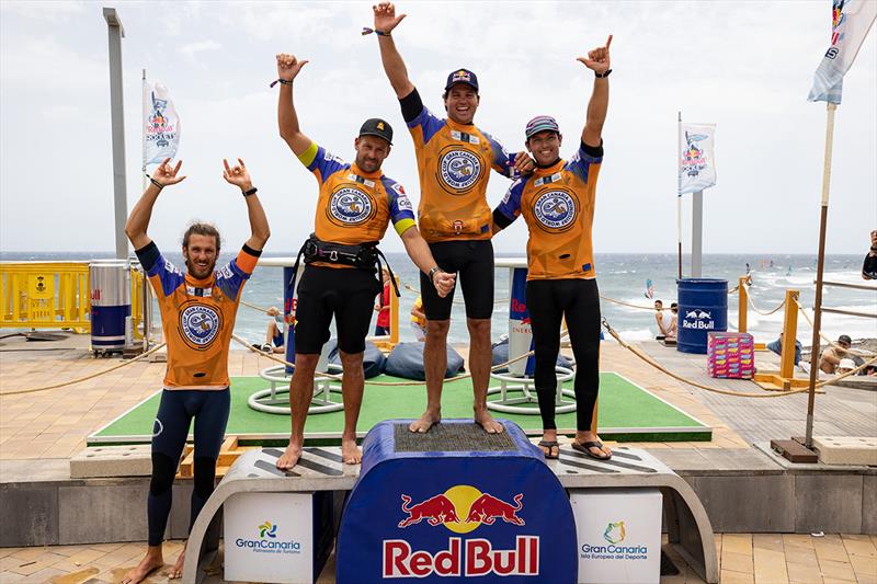Men's podium - Gran Canaria Windsurfing World Cup 2022 photo copyright Gran Canaria Windsurfing World Cup taken at  and featuring the Windsurfing class