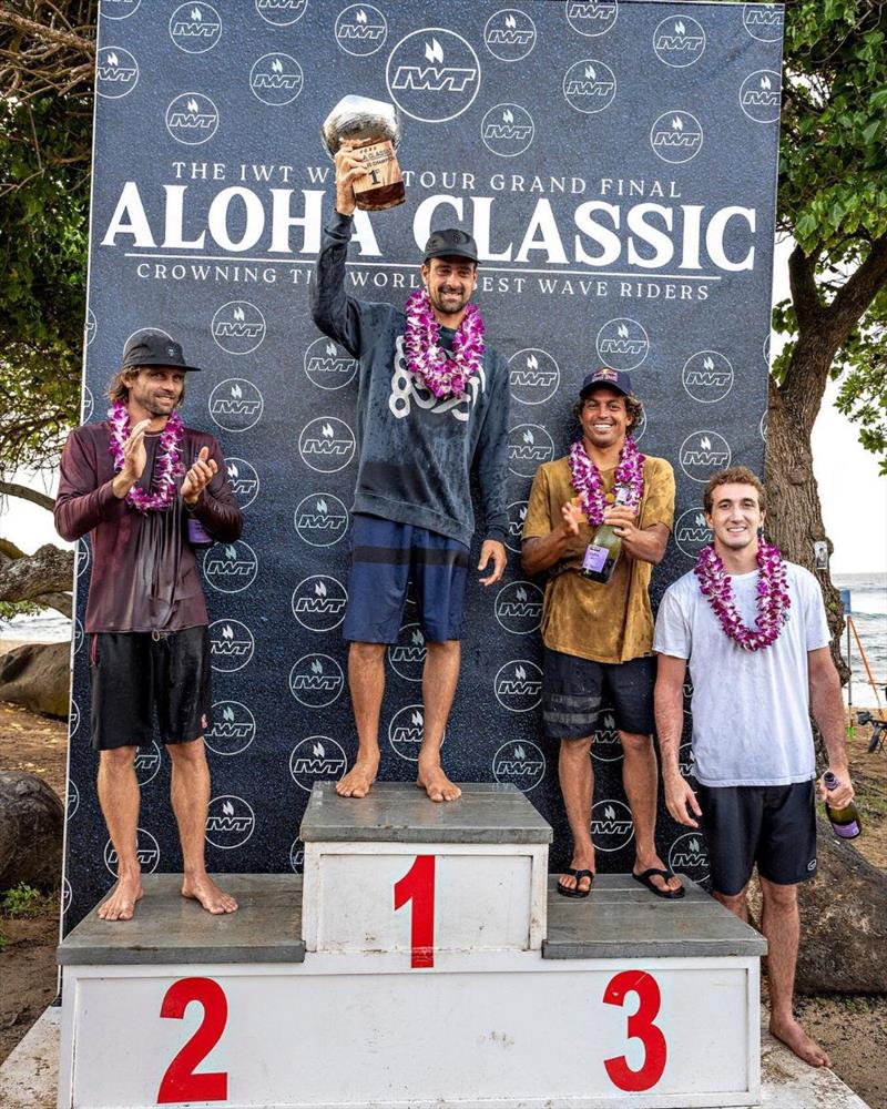 Aloha Classic IWT Grand Final podium - Day 3 - photo © International Windsurfing Tour