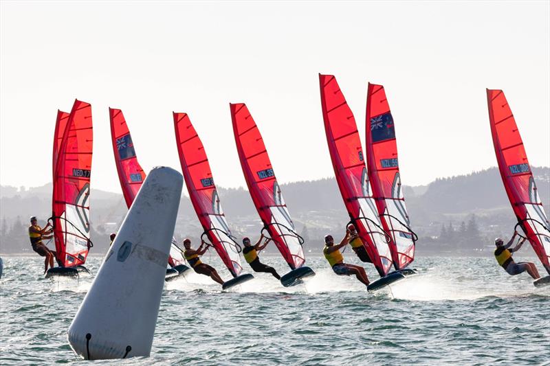 2023 Windfoil Nationals photo copyright Tasman Rowntree taken at Manly Sailing Club and featuring the Windsurfing class