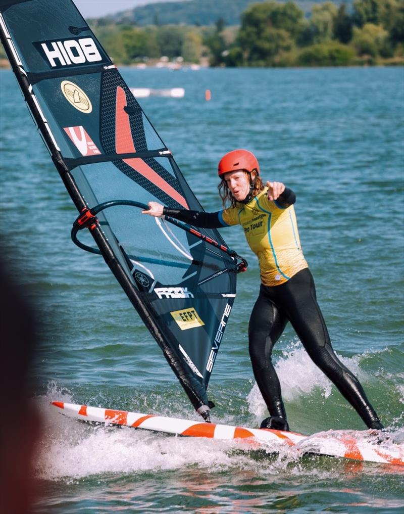 Maaike Huvermann was an unstoppable force in the qualies. - 2023 EFPT Vesoul photo copyright Freestyle Pro Tour taken at  and featuring the Windsurfing class