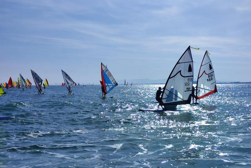Windsurfer Valencia Sea Festival photo copyright Valencia Mar taken at  and featuring the Windsurfing class