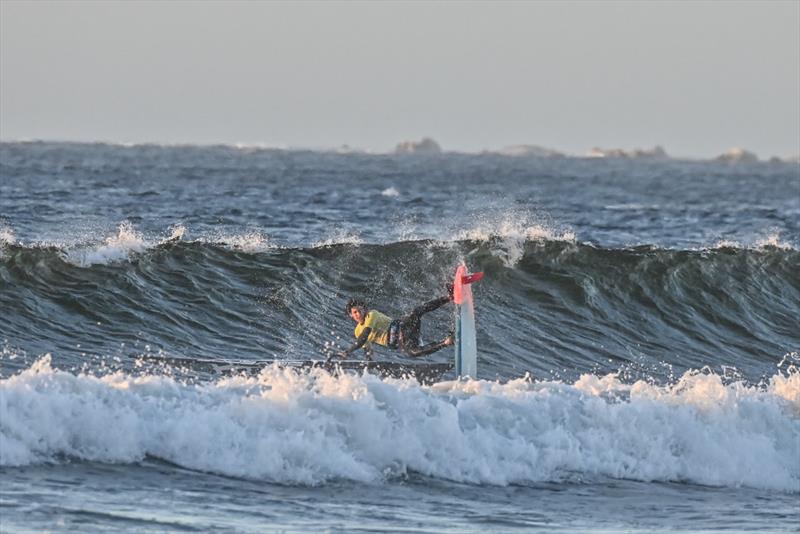 Lennart Neubauer in between the waves of Paternoster - 2024 FPT Cape Town in Paternoster - photo © Protography Official