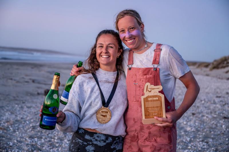 The top 2 women: Lisa Kloster and Heidi Jabbari - 2024 FPT Cape Town in Paternoster - photo © Protography Official